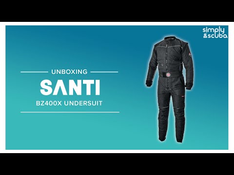 Santi BZ400X Drysuit Undersuit | Unboxing
