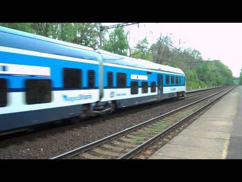 Příjezd vlaku Os 7002 (ČD 844.004) - Chomutov město, 14. 5. 2013