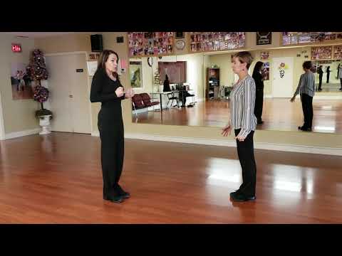 Waltz, Reverse corte & Outside Spin, notes on continuity, shape, Dance Lesson
