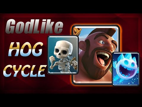 BEST 2.6 HOG CYCLE GAMEPLAY EVER | BEAT EVERY Meta Deck. Clash Royale