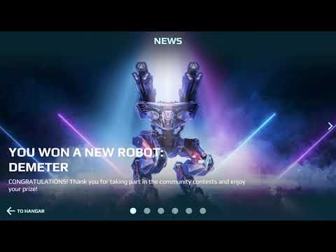 War robot - I won an orochi from a giveaway!