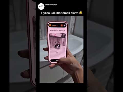 Nesne fotoğrafı çekene kadar kapanmayan alarm