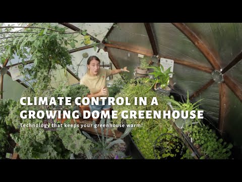 What Controls the Climate in a Growing Dome Greenhouse Kit? The Best Year-Round Greenhouse!