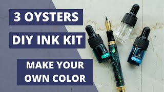 3 Oysters &quot;My Color&quot; DIY Ink Kit Review!