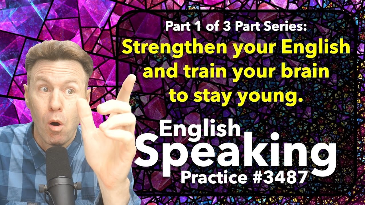 ENGLISH Speaking BRAIN Part 1 Repeat-After-Me + SHADOWING Practice