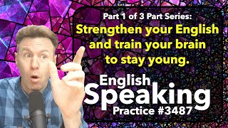 ENGLISH Speaking BRAIN Part 1 Repeat-After-Me + SHADOWING Practice