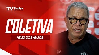 COLETIVA PÓS JOGO COM HÉLIO DOS ANJOS - VITÓRIA DAS TABOCAS 2 x 3 NÁUTICO