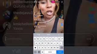 K Michelle live- save me