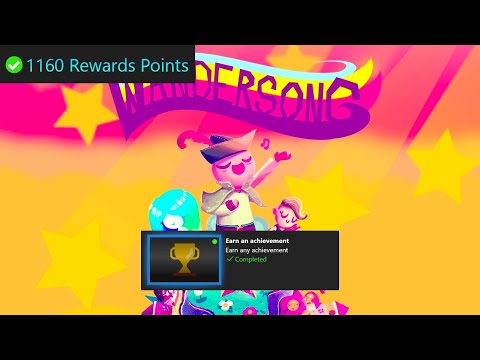 Microsoft Rewards Weekly Set, Earn 3 Achievements - Wandersong Part 1 - Support Boys & Girls Clubs