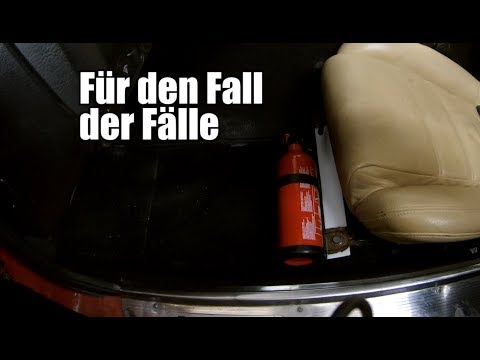 Für den Fall der Fälle! | Mazda MX-5 Feuerlöscher einbau | Mazda MX-5