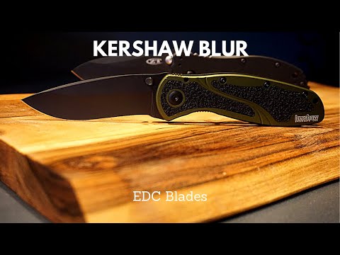 OFFICIAL KERSHAW BLUR UNBOXING AND REVIEW!!!