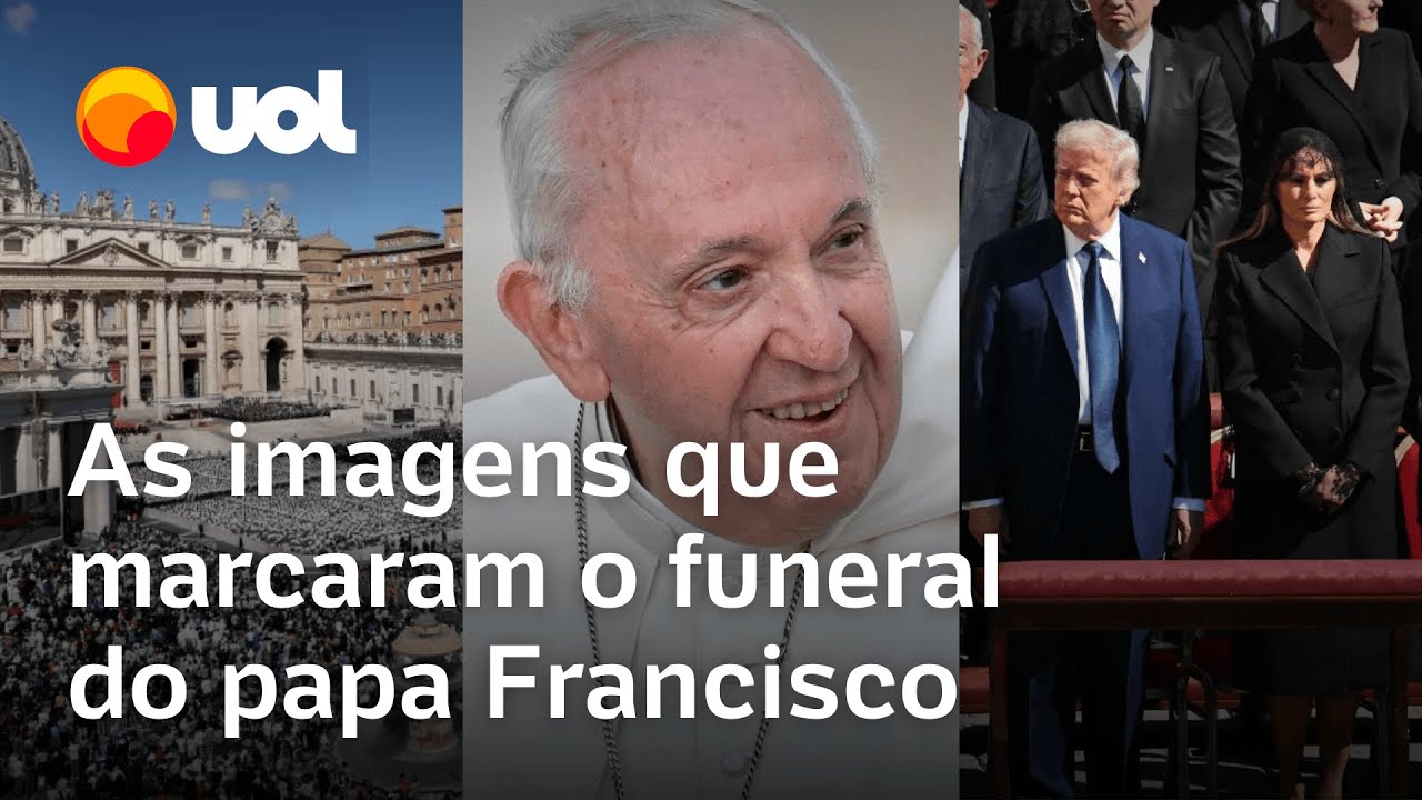 Funeral do papa Francisco: veja as imagens mais marcantes; cerimônia teve a presença de Trump e Lula