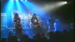 Gorefest 1991   Putrid Stench of Human Remains Live at Willem II 's Hertogenbosch 03 03 1991 Deathtube999