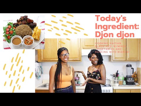 Haitian Black Mushroom Rice & Dancing w/@Biancaafit Part 1/2 - Episode 64 - ❤ Love For Haitian Food