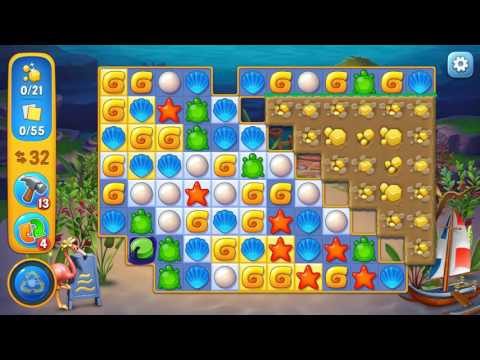 Fishdom level 436 Gameplay (iOS Android)