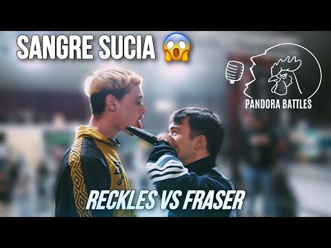 RECKLES VS FRASER (BATALLON SANGRE Y LOCURA EXTREMA😱😱🔥💥)