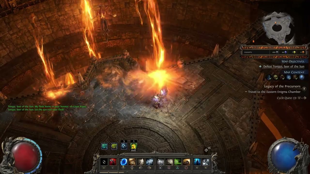 باث أوف أكزايل 2 : تسخين عالخفيف أيس شوت