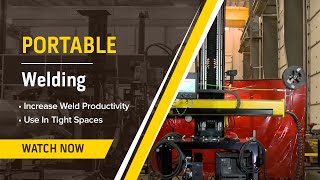 Portable Welding Manipulator Demonstration (MNC4-100)