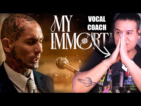 Ke Personajes - My Immortal Reacción/análisis Vocal Coach | Ema Arias