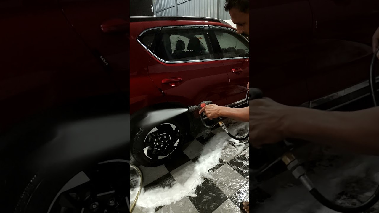 Supreme car wash auto detailing today work time #automobile #top #autowash