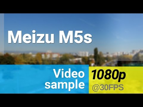 Meizu M5s 1080p video sample