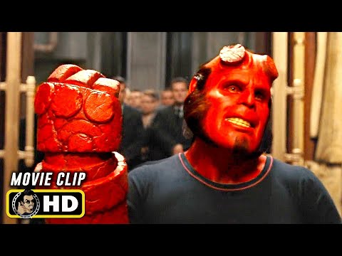 HELLBOY II (2008) Nuada Vs. Hellboy Fight [HD]