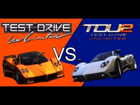 Test Drive Unlimited (1) vs Test Drive Unlimited 2
