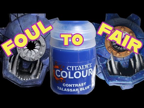 Contrast Paint saves the day! -NOT SPONSORED-