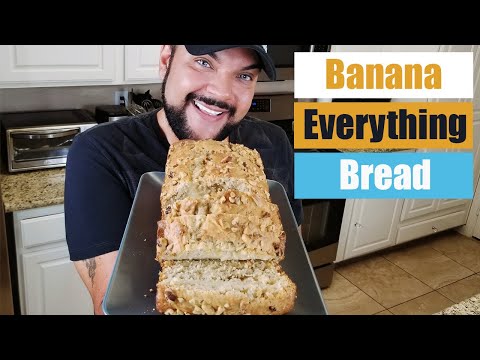Simple Banana Everything Bread Recipe!