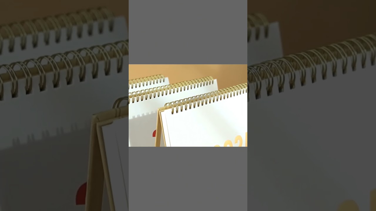 Print your own (RGB/CMYK) design on paper 2024 Desk Calendar