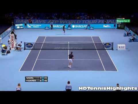Federer vs Nadal ATP World Tour Finals 2011