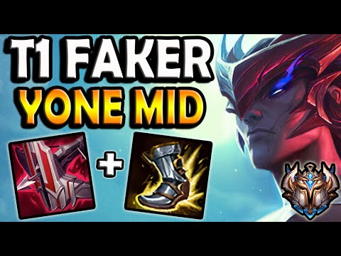 T1 Faker YONE vs LEBLANC [ MID ] Patch 10.25 Ranked Korea ✅