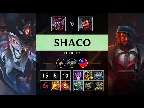 Shaco Jungle vs Graves - TW Challenger Patch 25.19