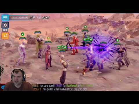 Deathpool is Pretty Fun in the Doom Raid! - MSF - Marvel Strike Force