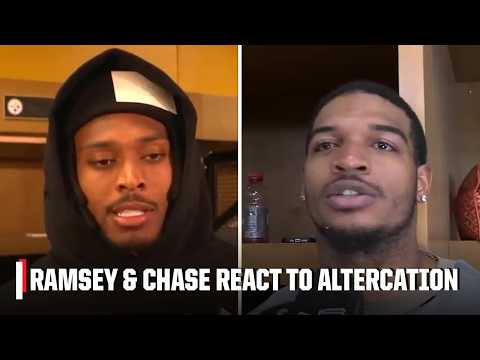 Jalen Ramsey & Ja'Marr Chase speak on their altercation in Bengals vs. Steelers | NFL on ESPN