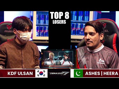 Ulsan (Kazumi) 🇰🇷 vs 🇵🇰  Heera Malik (Steve) Top 8 Losers | Takedown Pakistan Event 2023- Tekken 7