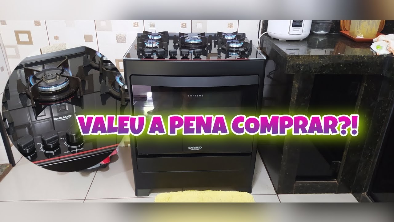 FOGÃO DAKO SUPREME APÓS QUASE 2 ANOS DE USO// A REAL SITUAÇÃO //  VALEU A PENA?!