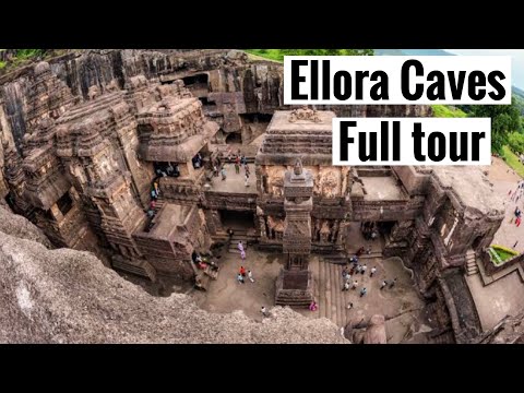 Ellora Caves, Kailasa Temple , Jain caves || underground mystery city || #harharmahadev