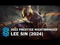 Prestige 2022 Edition Nightbringer Lee Sin Skin Spotlight - League of Legends