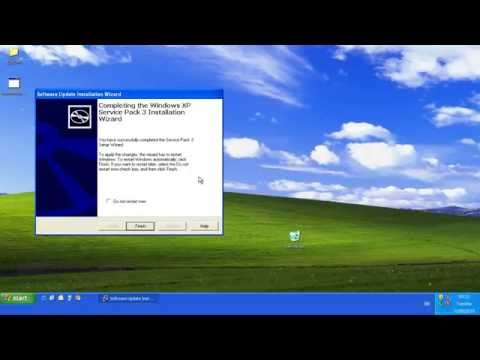 comment installer xp sp3