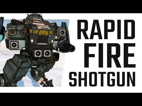 Rapid Fire Shotgun Cicada Build - Mechwarrior Online The Daily Dose #1328