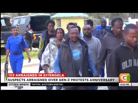 Over 100 protest suspects arraigned in Kajiado