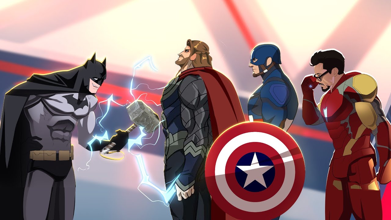 Batman, Iron man & Spider Society React to How Batman Would DESTROY THE AVENGERS