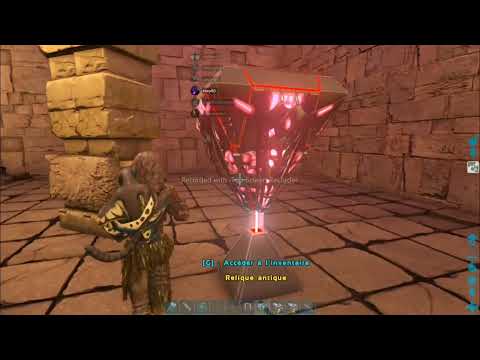 Ark: LOST ISLAND desert cave easy.
