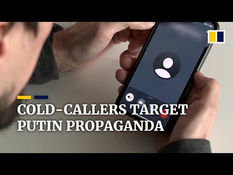 #CallRussia volunteers cold-call Russians to counter Putin’s propaganda about Ukraine invasion