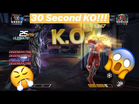 Corvus Destroys 6.2.3 Omega Red in 30 seconds!!