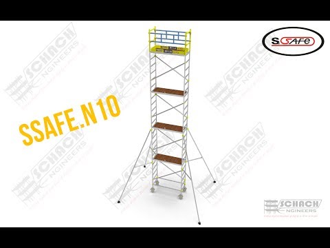 Mobile Aluminium Scaffolding Tower