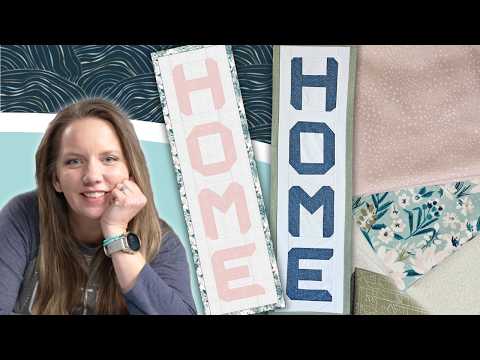 Quilt As You Go Cottage Core Cozy Home Wallhanging | Midnight Quilter