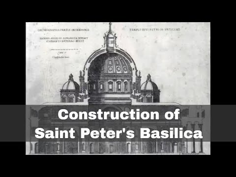 18th April 1506: Construction begins on St Peter's Basilica