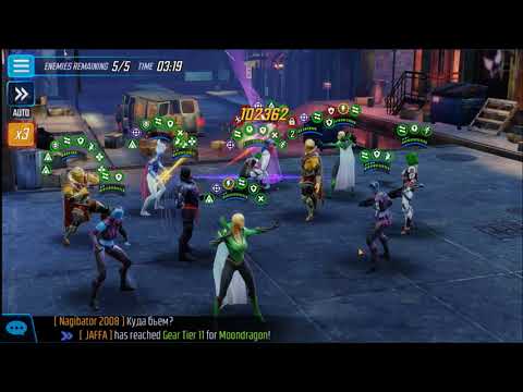 MSF. Arena. Infinity Watch+Sinister (562k) vs Infinity Watch (528k)
